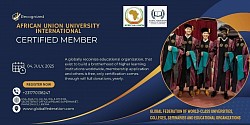 Certified Membership of the Global federation of World Class Universities, Colleges and Seminaries